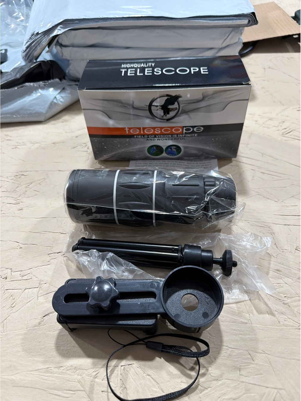 High-Quality Telescope Kit with Tripod